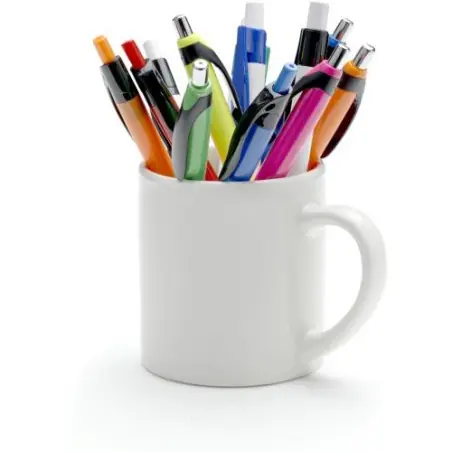 Stylo bille publicitaire en plastique, Thiago Couleurs : bleu livraison express 24h 48h