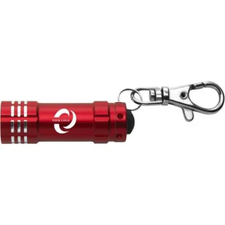 Porte-clés torche en aluminium Anna