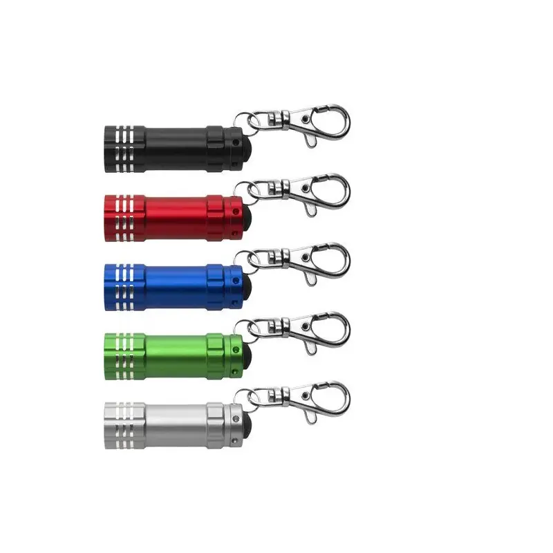 Porte-clés torche en aluminium Anna