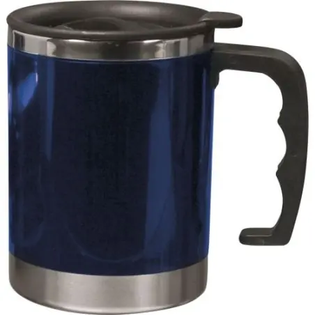 Mug isotherme en acier inoxydable personnalisable Gabi Matières : PU Couleurs : vert clair personnalisable avec votre logo