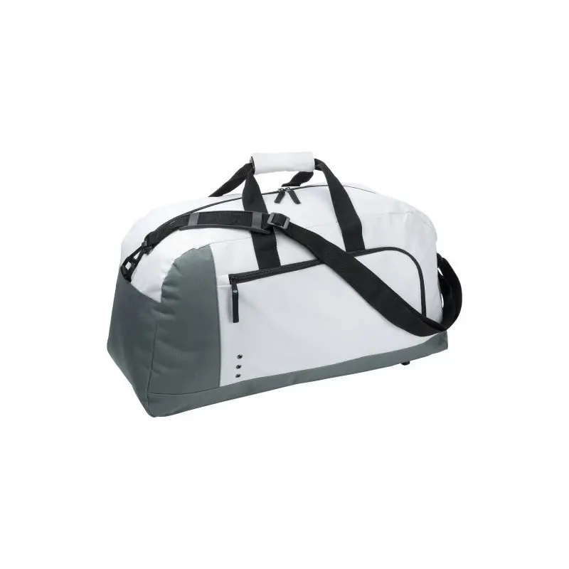 Sac de sport personnalisé en polyester Antoinette Matières : céramique Couleurs : bleu marine personnalisable avec votre logo