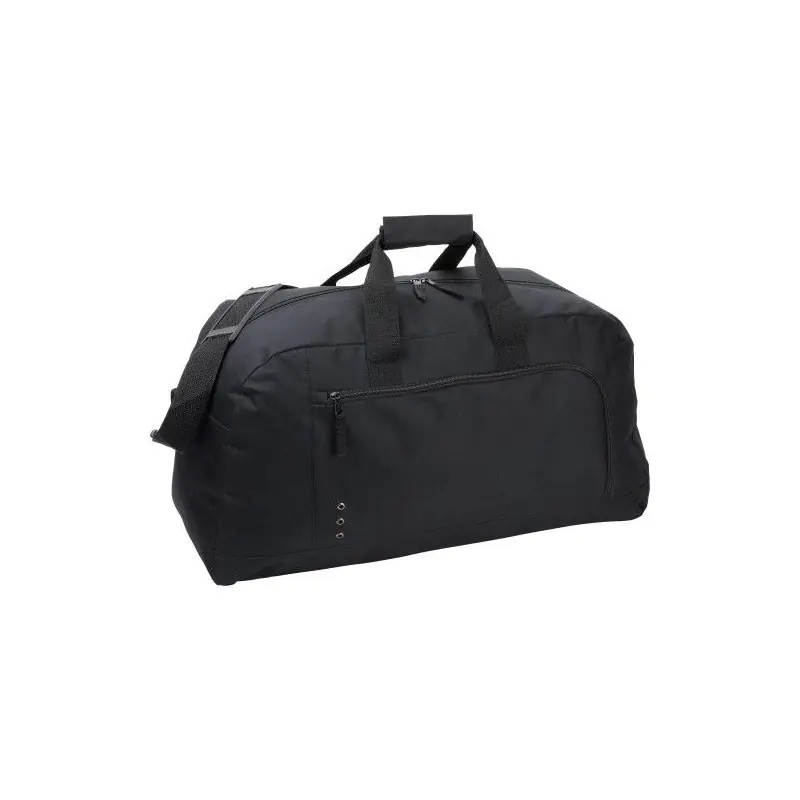 Sac de sport personnalisé en polyester Antoinette Matières : céramique Couleurs : bleu marine personnalisation rapide en France