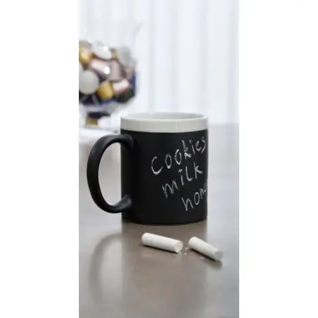 Mug en céramique personnalisé et unique pour entreprise Claude Matières : aluminium Couleurs : argenté cadeau client original