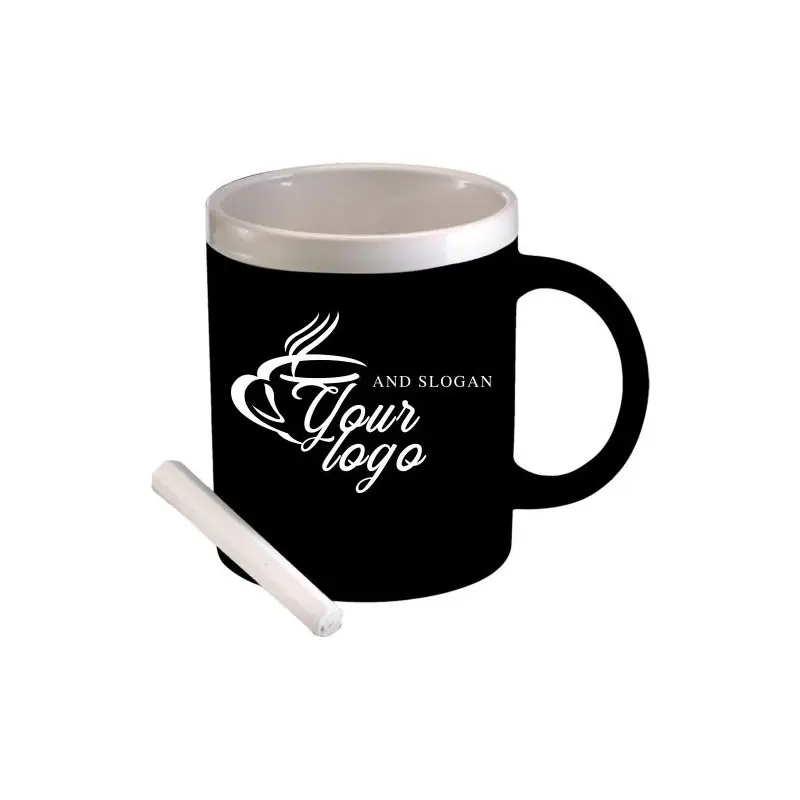 Mug en céramique personnalisé et unique pour entreprise Claude Matières : aluminium Couleurs : orange objet promotionnel éco-res