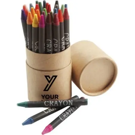 Tube de 30 Crayons Gras Gabrielle - Couleurs Vibrantes