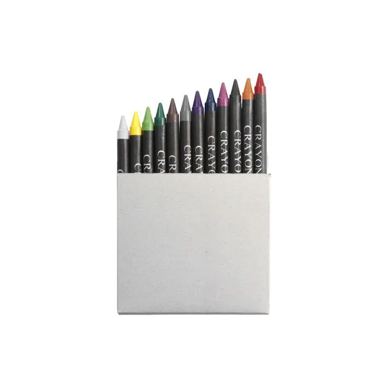 Set de 12 crayons publicitaires personnalisés Paulina Matières : élasthanne Taille textile : XXL Couleurs : rouge