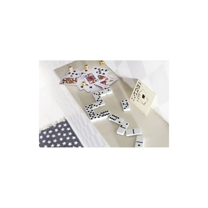 Jeu de 52 cartes et 5 dés Myriam - Élégance et Fun