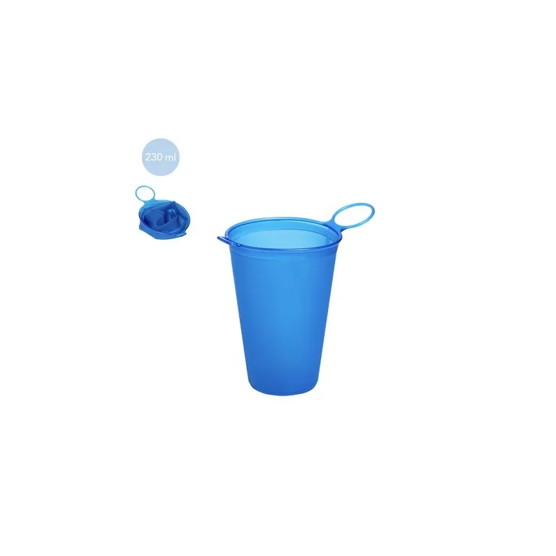 Gobelet Incassable Écologique Personnalisé Pliable Sabik Matières : aluminium Couleurs : jaune cadeau entreprise pas cher