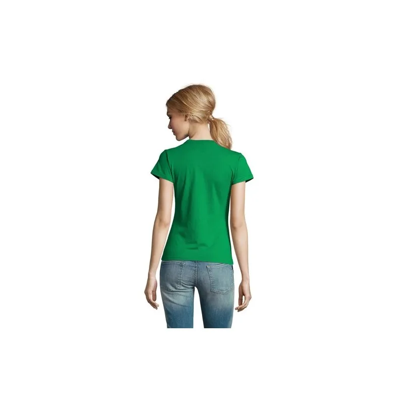 T-Shirt Femme Personnalisé 190g Confort et Style - Imperial Women Matières : coton Taille textile : XL Couleurs : french navy li