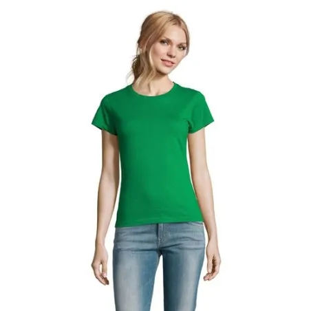 T-Shirt Femme Personnalisé 190g Confort et Style - Imperial Women Matières : coton Taille textile : M Couleurs : fuchsia objet p