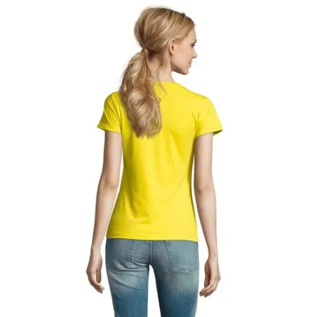 T-Shirt Femme Personnalisé 190g Confort et Style - Imperial Women Matières : coton Taille textile : 3XL Couleurs : gris chiné ca