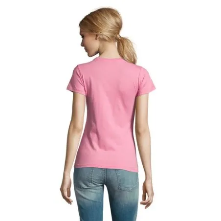 T-Shirt Femme Personnalisé 190g Confort et Style - Imperial Women Matières : coton Taille textile : 3XL Couleurs : bleu aqua mar