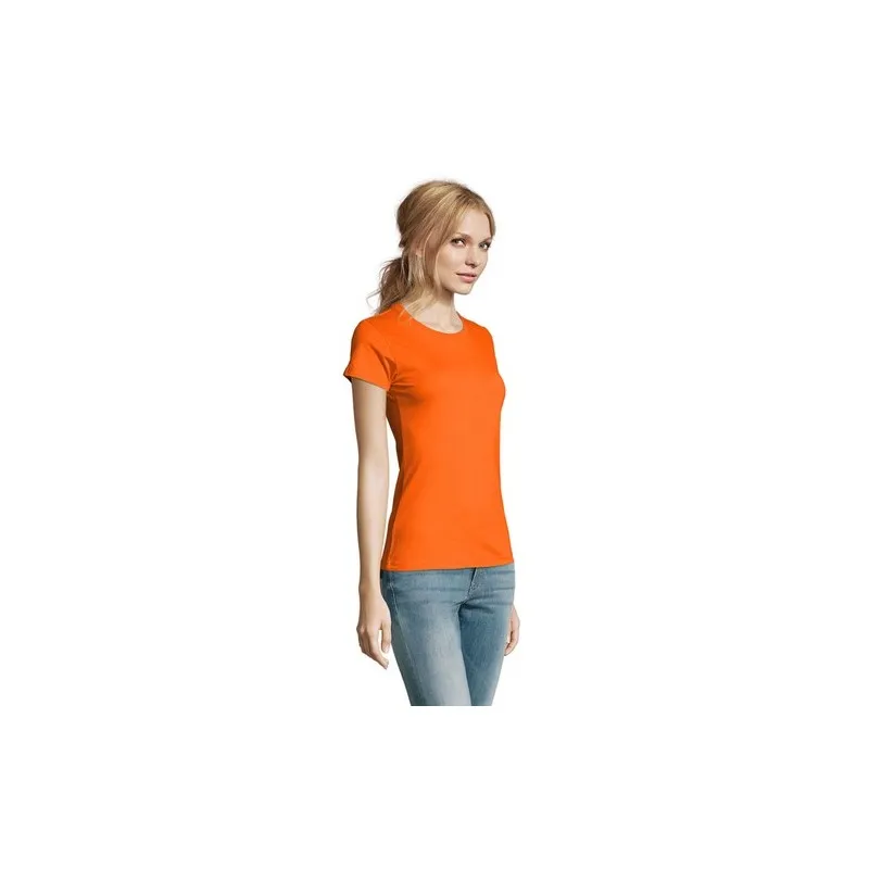 T-Shirt Femme Personnalisé 190g Confort et Style - Imperial Women Matières : coton Taille textile : 5XL Couleurs : bleu aqua per