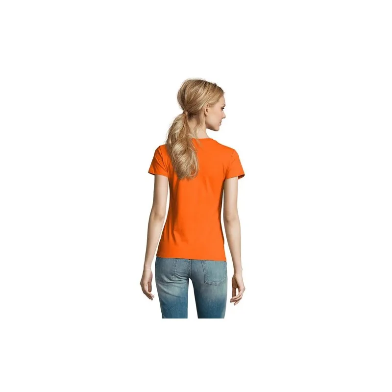 T-Shirt Femme Personnalisé 190g Confort et Style - Imperial Women Matières : coton Taille textile : XXL Couleurs : bleu aqua mar