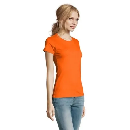 T-Shirt Femme Personnalisé 190g Confort et Style - Imperial Women Matières : coton Taille textile : XXL Couleurs : bleu aqua per