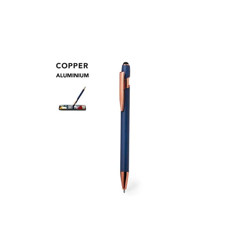 Stylet Bille Personnalisé Cadeau d'Entreprise Idéal Lixor Matières : polyester Taille textile : L Couleurs : bleu objet promotio