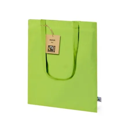 Sac Éthique Personnalisé de Shopping Inova Fairtrade pas cher Matières : aluminium recyclé&nbsp; Couleurs : bleu marine livraison exp