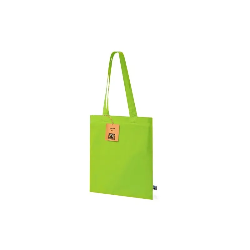 Sac Éthique Personnalisé de Shopping Inova Fairtrade pas cher Matières : aluminium recyclé&nbsp; Couleurs : noir accessoire événement