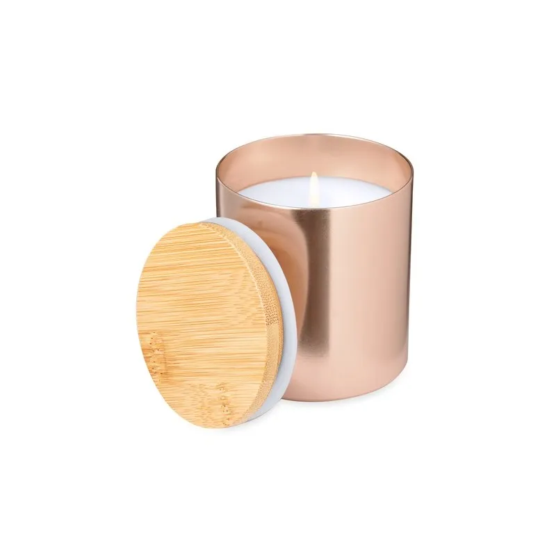 Bougie Aromatique Personnalisée Idéale Rudyn Matières : métal Couleurs : noir cadeau entreprise pas cher