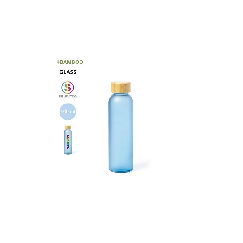 Gourde Écologique Personnalisée à Sublimation - Vantex Couleurs : vert Matières : polyester recyclé objet promotionnel éco-respo