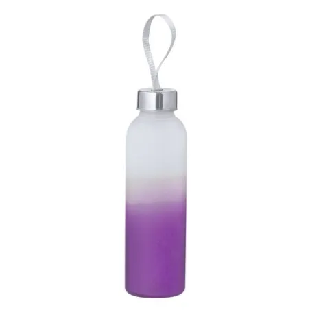 Bidon en Verre et Inox 500 ml Personnalisé - Nortalik Matières : bambou Couleurs : noir goodies entreprise design
