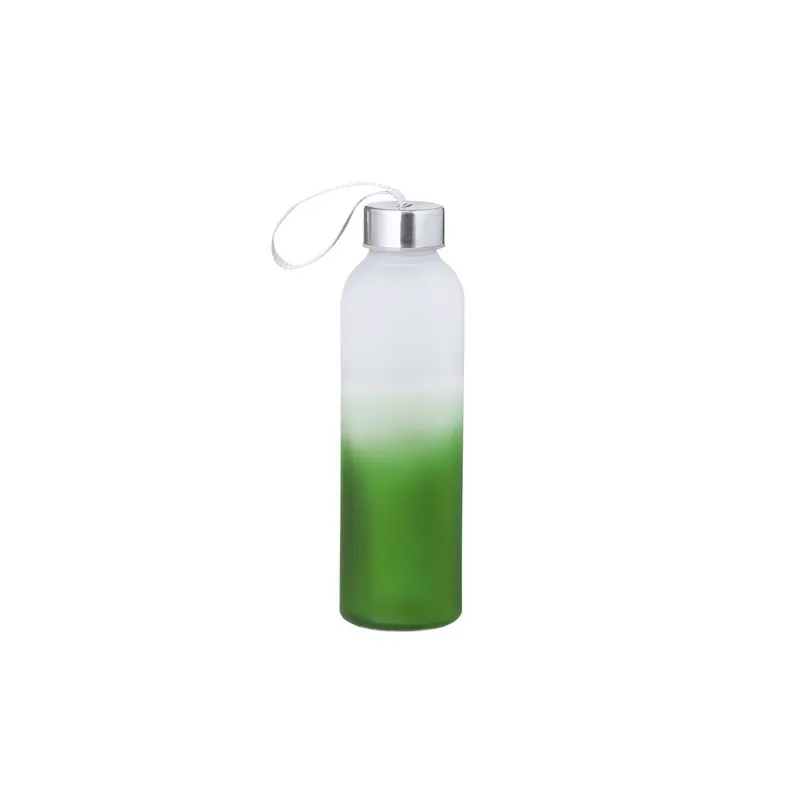 Bidon en Verre et Inox 500 ml Personnalisé - Nortalik Couleurs : noir Matières : PU recyclé cadeau entreprise pas cher