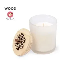Bougie Aromatique Personnalisée en Verre au Parfum de Noël et Vanille - Lilnax Matières : PEVA Couleurs : noir 2
