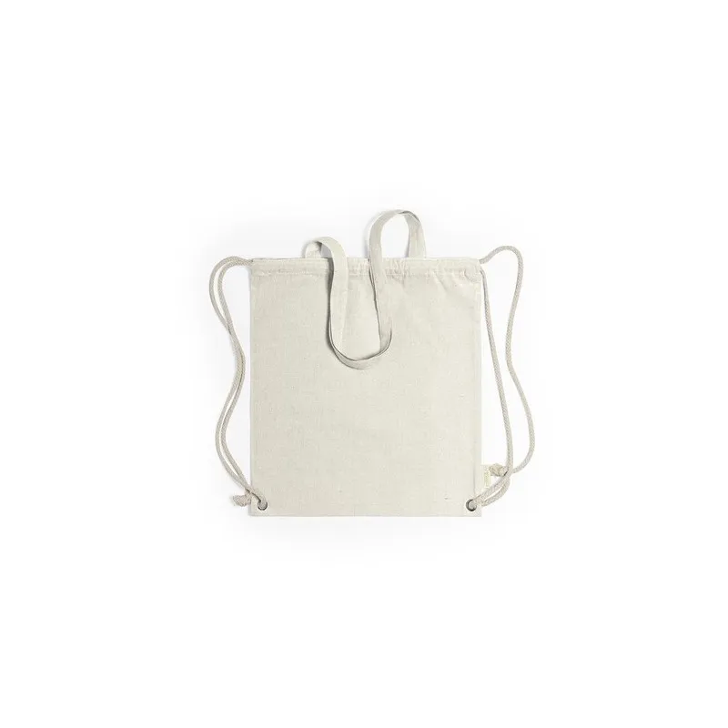 Sac à Dos Personnalisable Écologique en Coton Recyclé Fenin Matières : coton Taille textile : M Couleurs : vert bouteille goodie