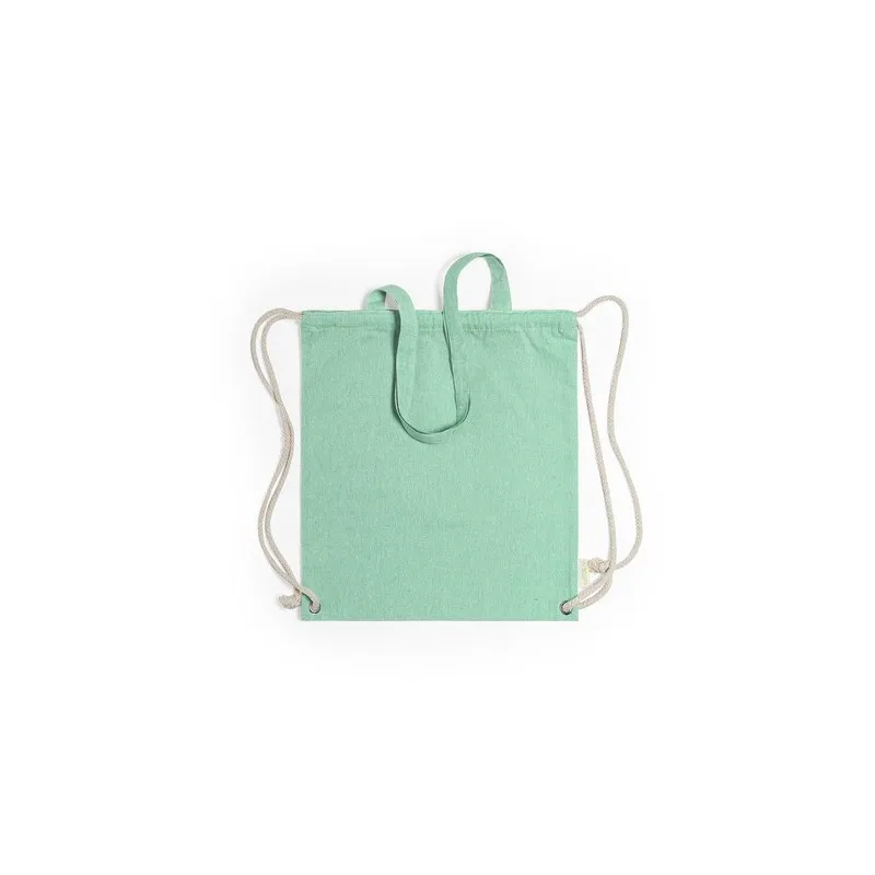 Sac à Dos Personnalisable Écologique en Coton Recyclé Fenin Matières : coton Taille textile : L Couleurs : bleu marine personnal