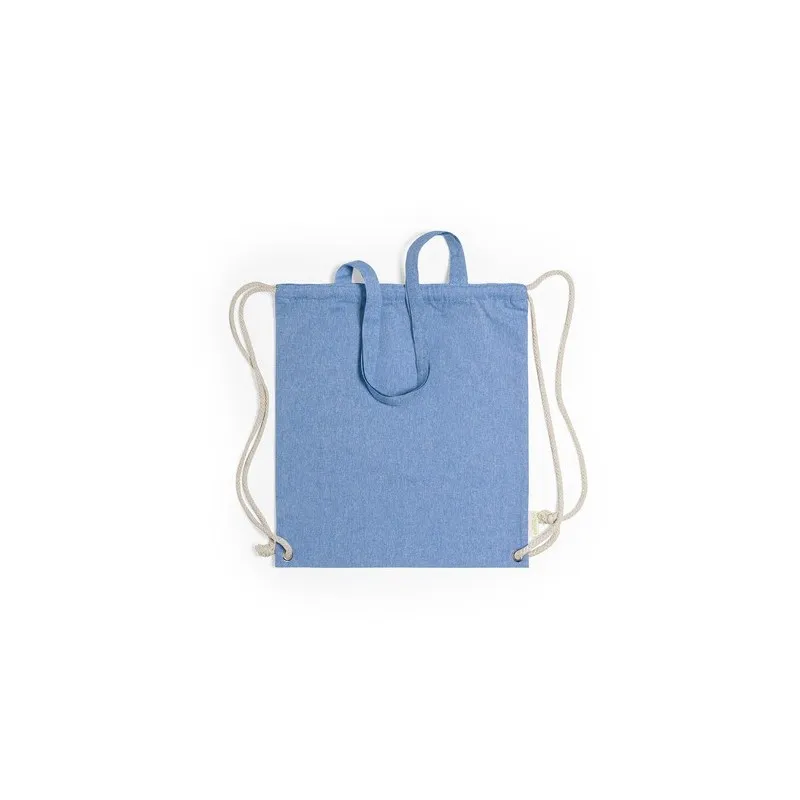 Sac à Dos Personnalisable Écologique en Coton Recyclé Fenin Matières : coton Taille textile : M Couleurs : noir cadeau client or