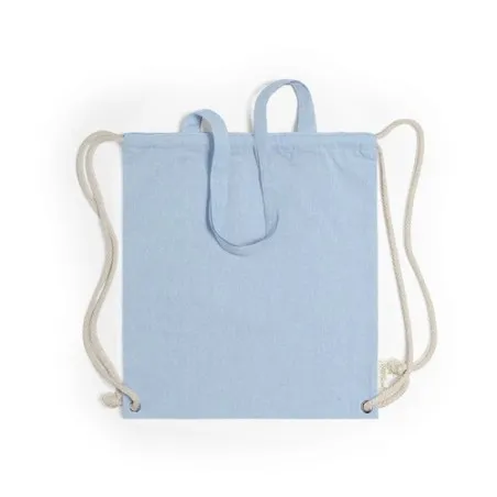 Sac à Dos Personnalisable Écologique en Coton Recyclé Fenin Matières : coton Taille textile : M Couleurs : noir objet promo peti
