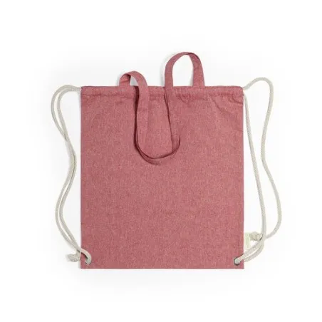 Sac à Dos Personnalisable Écologique en Coton Recyclé Fenin Matières : coton Taille textile : L Couleurs : bleu clair personnali