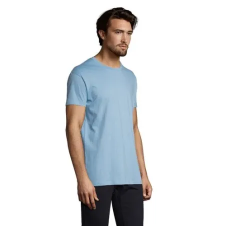 T-Shirt Homme 190g Publicitaire IMPERIAL Matières : coton Taille textile : M Couleurs : kaki foncé goodies personnalisé en stock