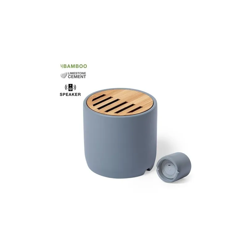 Haut-Parleur Bluetooth Personnalisé Design pas cher - Piler Matières : polyester Couleurs : bleu marine