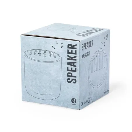 Haut-Parleur Bluetooth Personnalisé Design pas cher - Piler Matières : polyester Couleurs : bleu marine objet promotionnel éco-r