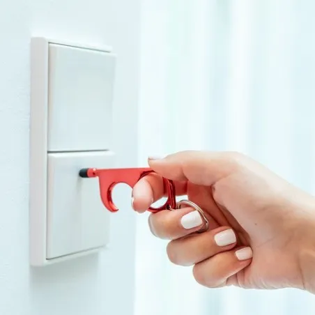 Porte-Clés Anticontact Cimak - Sécurité et Hygiène