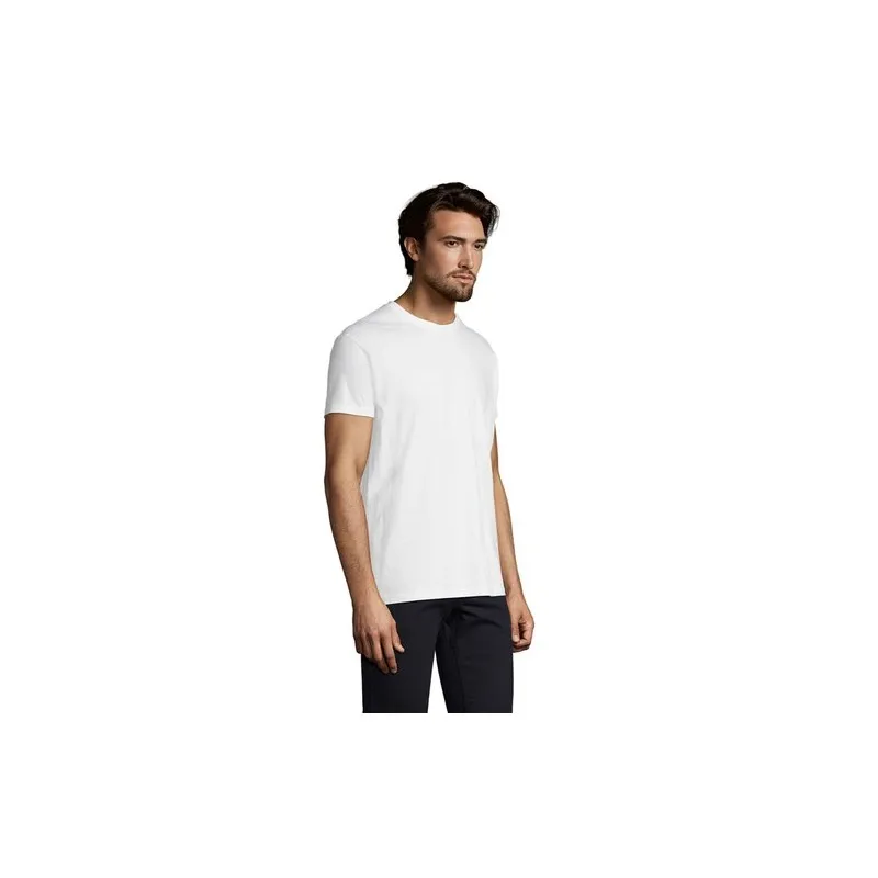 T-Shirt Homme 190g Publicitaire IMPERIAL Matières : coton Taille textile : L Couleurs : french navy personnalisable avec votre l