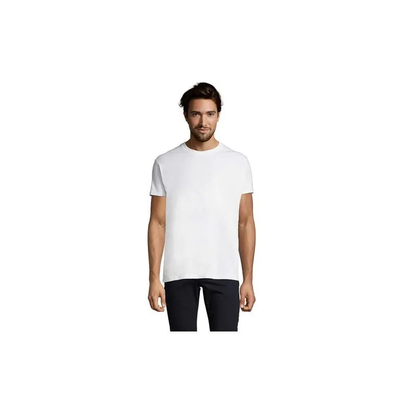 T-Shirt Homme 190g Publicitaire IMPERIAL Matières : coton Taille textile : M Couleurs : french navy livraison express 24h 48h