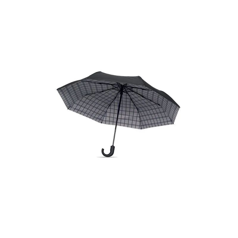Parapluie pliable personnalisé de 23 pouces chic CANOVA Matières : coton biologique Taille textile : 3XL Couleurs : vert bouteil