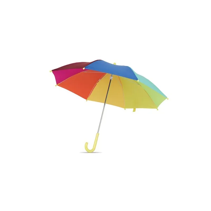 Parapluie enfant 18 pouces personnalisé motif Arc-en-Ciel ARCO Matières : coton biologique Taille textile : 4XL Couleurs : vert 