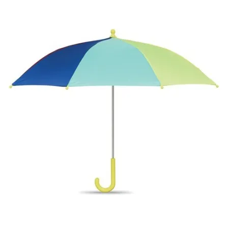Parapluie enfant 18 pouces personnalisé motif Arc-en-Ciel ARCO Matières : coton biologique Taille textile : 4XL Couleurs : vert 