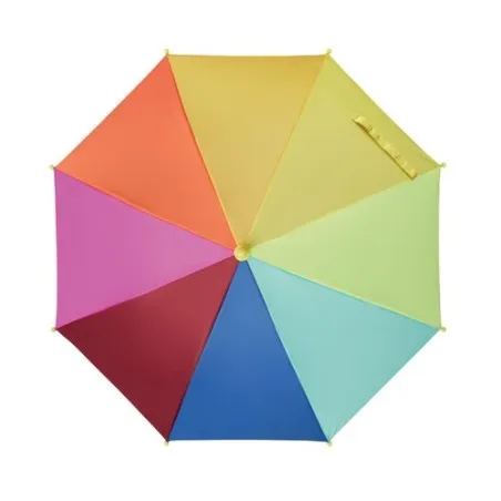 Parapluie enfant 18 pouces personnalisé motif Arc-en-Ciel ARCO Matières : coton biologique Taille textile : 4XL Couleurs : vert 