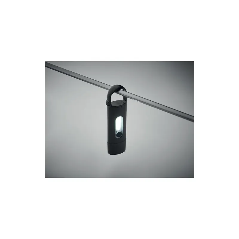 Lampe de Poche Pratique Personnalisée COB BLUZ Matières : coton biologique Taille textile : 4XL Couleurs : gris chiné livraison 