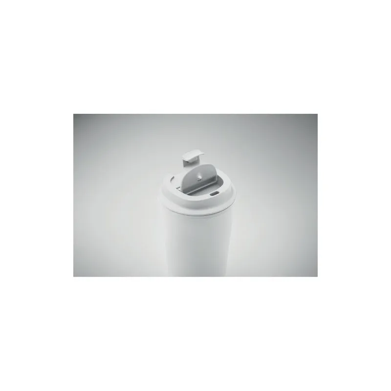 Gobelet Incassable Double Paroi 350 ml Personnalisé BEIBAKU Matières : coton biologique Taille textile : XL Couleurs : noir pers