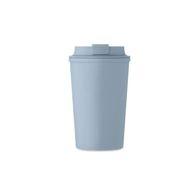 Gobelet Incassable Double Paroi 350 ml Personnalisé BEIBAKU Matières : coton biologique Taille textile : XXL Couleurs : noir imp