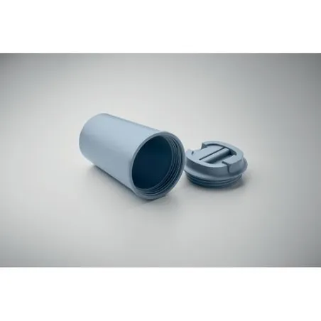 Gobelet Incassable Double Paroi 350 ml Personnalisé BEIBAKU Matières : coton biologique Taille textile : XXL Couleurs : noir goo