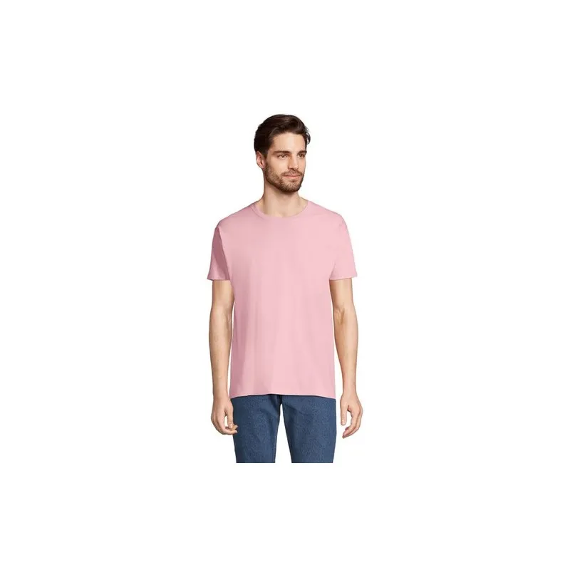 T-Shirt Homme 190g Publicitaire IMPERIAL Matières : coton Taille textile : L Couleurs : jaune cadeau collaborateur premium