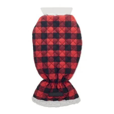 Gant grattoir matelassé publicitaire ICEHAND Matières : coton biologique Taille textile : 3XL Couleurs : noir