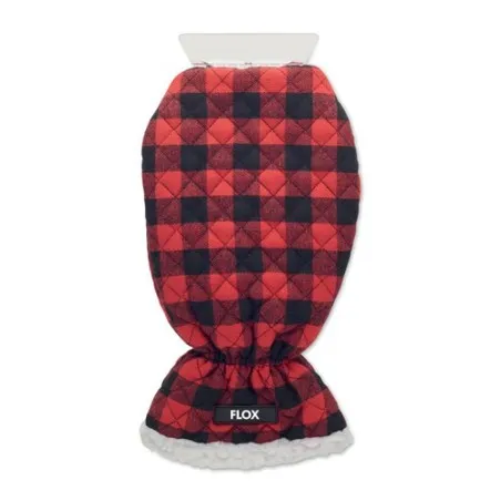 Gant grattoir matelassé publicitaire ICEHAND Matières : coton biologique Taille textile : 3XL Couleurs : noir goodies publicitai