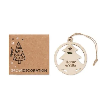 Décoration en bois personnalisée et écologique pas cher - ROSEED - Élégance Naturelle Matières : coton biologique Taille textile